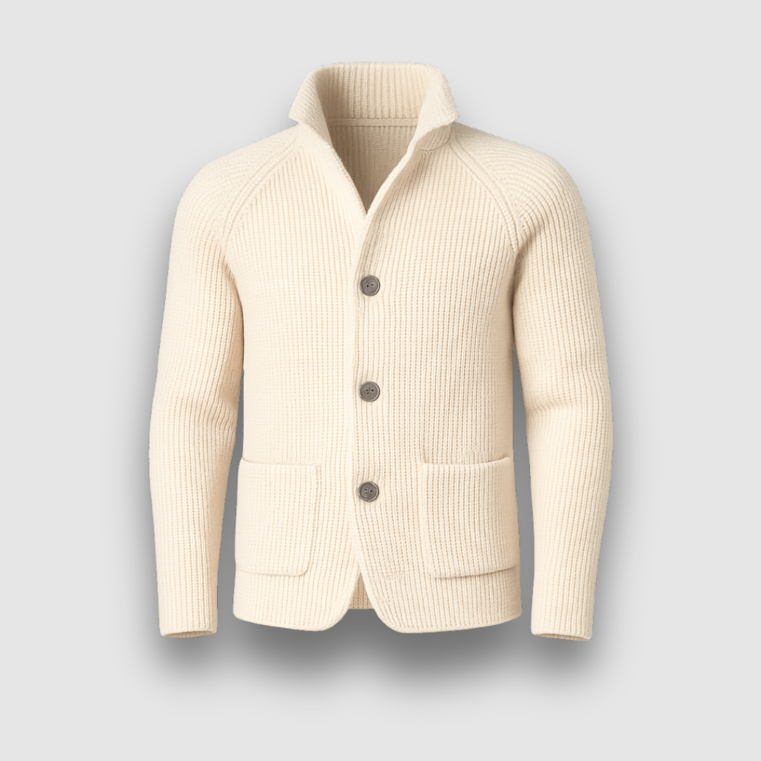 明人 | ニットカーディガン