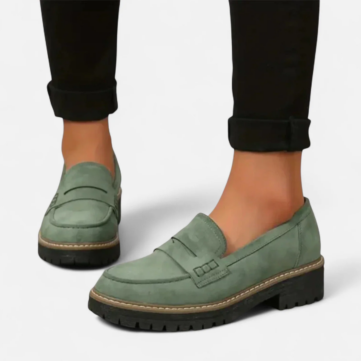 Skylar | Comfort Heeled Loafers