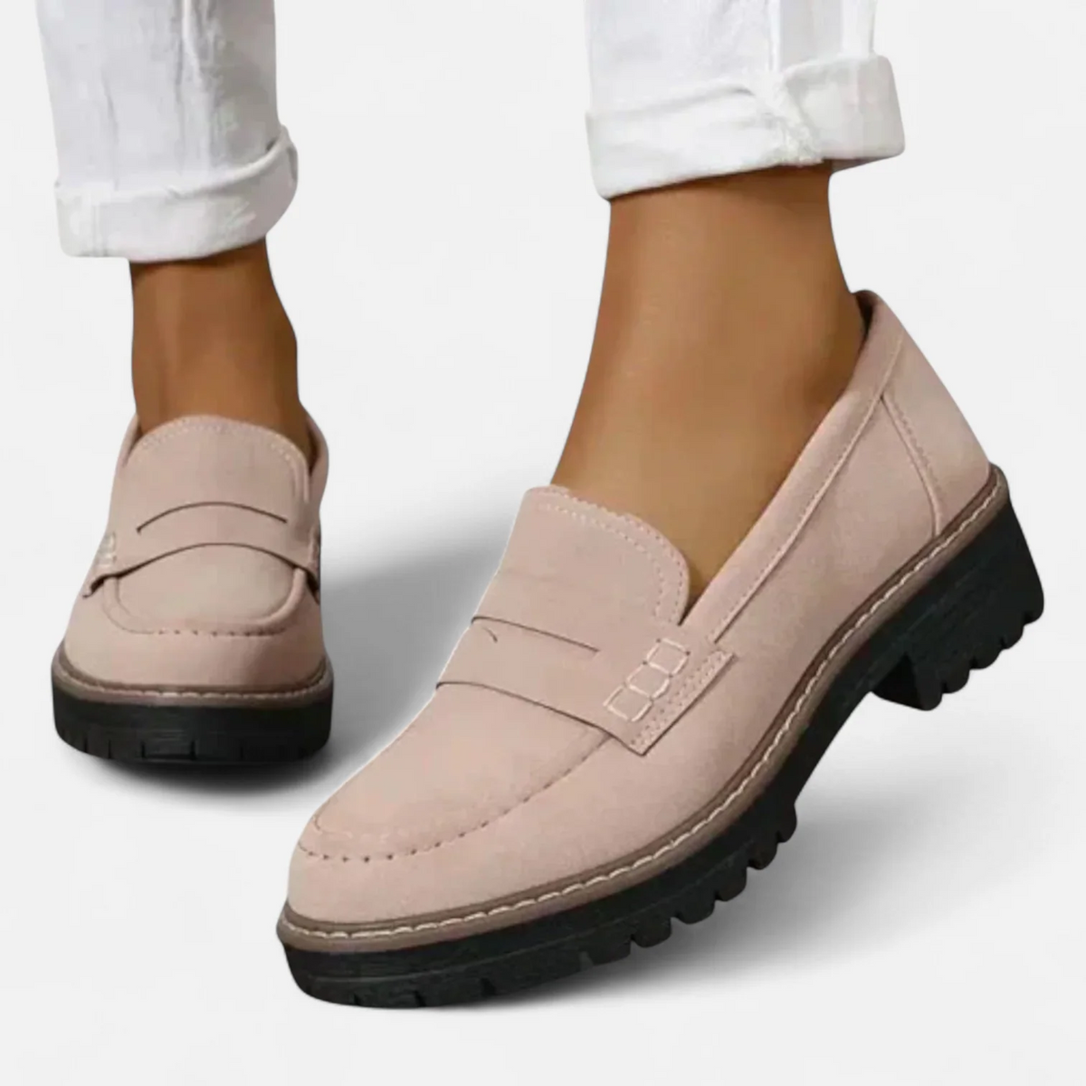 Skylar | Comfort Heeled Loafers