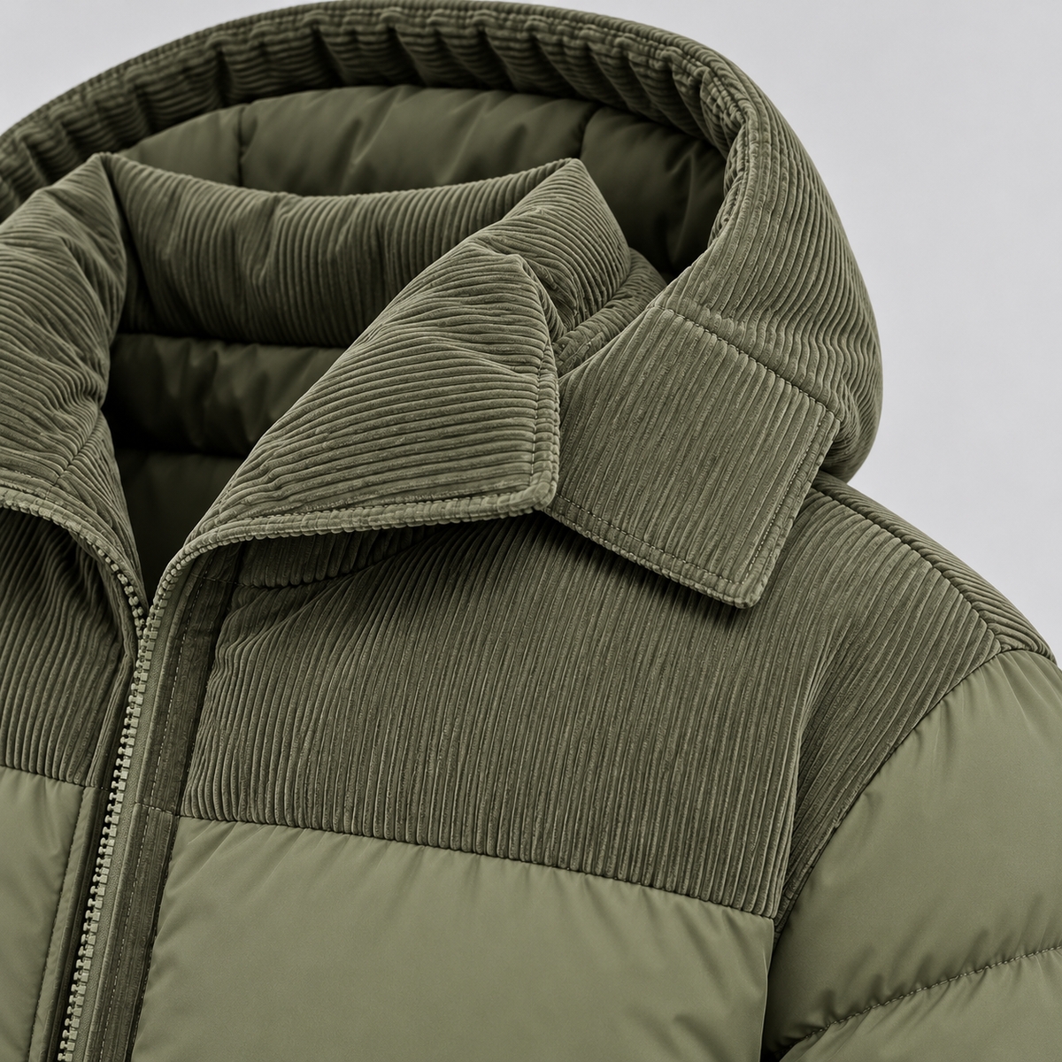 Men's Oversized Hooded Puffer Jacket